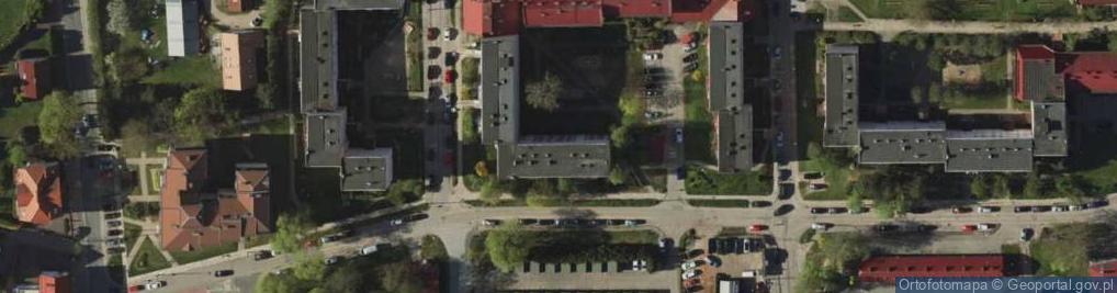 Zdjęcie satelitarne Jaroszyka Kazimierza ul.
