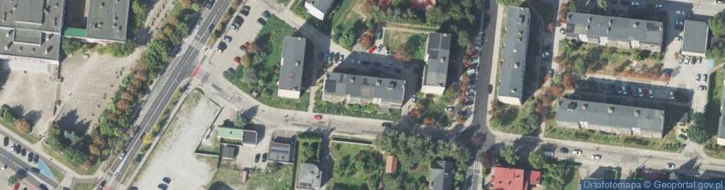 Zdjęcie satelitarne Jankowskiego Tadeusza, dr. ul.