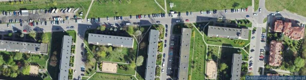 Zdjęcie satelitarne Janke-Waltera Zygmunta, gen. ul.