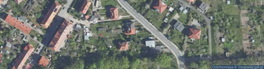 Zdjęcie satelitarne Jana Pawła II ul.