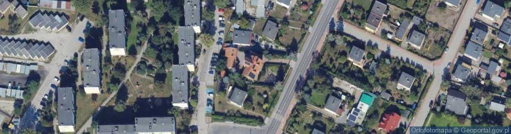 Zdjęcie satelitarne Jankowska ul.