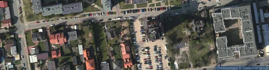 Zdjęcie satelitarne Jana Pawła II ul.