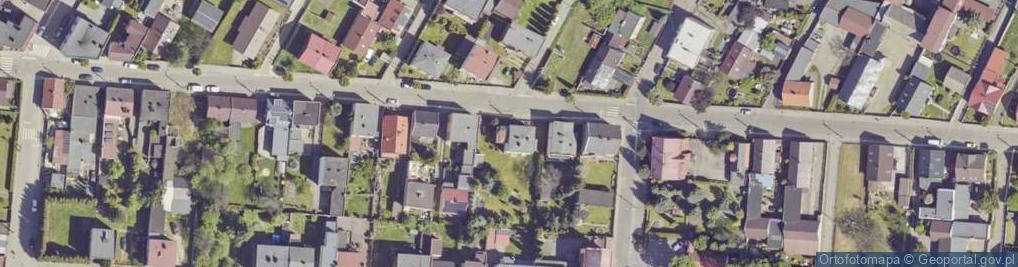 Zdjęcie satelitarne Jagiellońska ul.