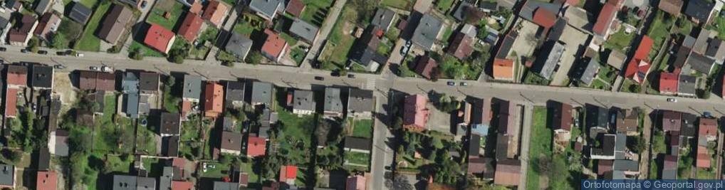 Zdjęcie satelitarne Jagiellońska ul.