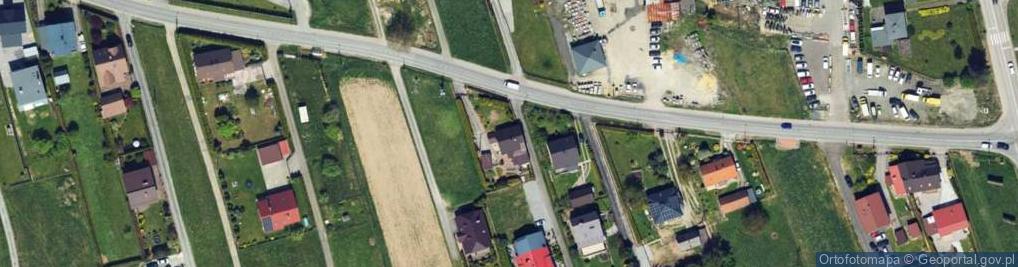 Zdjęcie satelitarne Jana Pawła II ul.