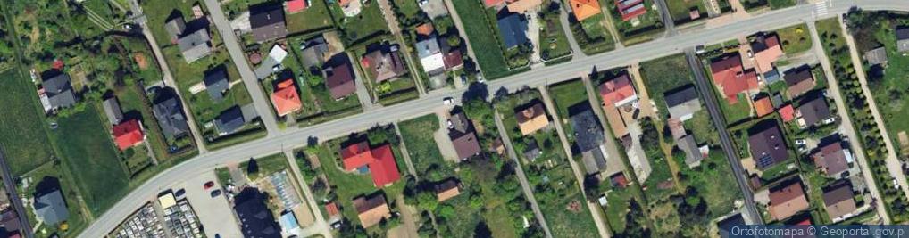 Zdjęcie satelitarne Jana Pawła II ul.