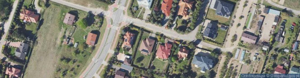 Zdjęcie satelitarne Jastrzębia ul.