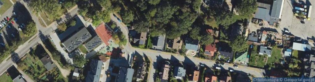 Zdjęcie satelitarne Janka Wiśniewskiego ul.