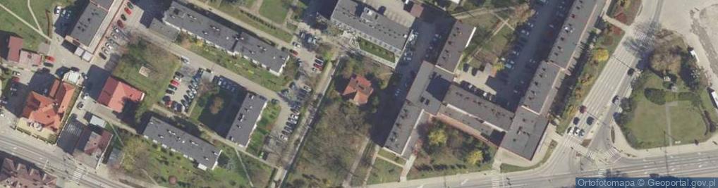 Zdjęcie satelitarne Jagiellońska ul.
