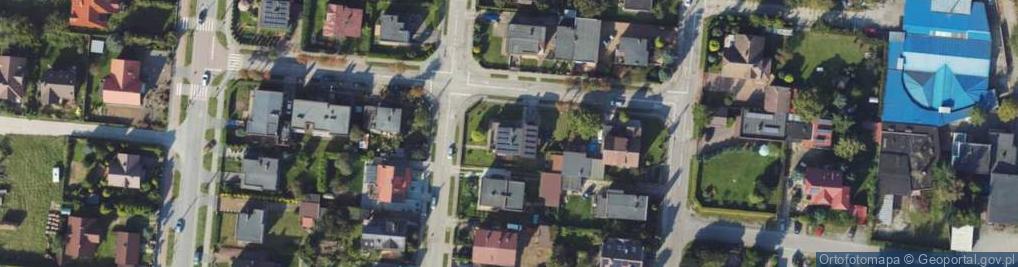 Zdjęcie satelitarne Jaśminowa ul.