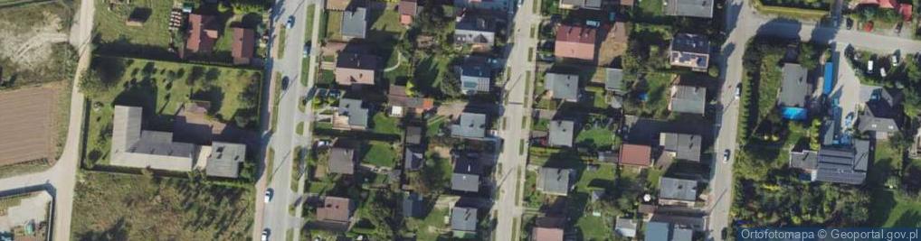 Zdjęcie satelitarne Jaśminowa ul.