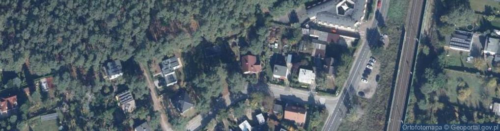 Zdjęcie satelitarne Jastrzębia ul.