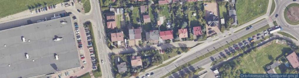 Zdjęcie satelitarne Jaśminowa ul.