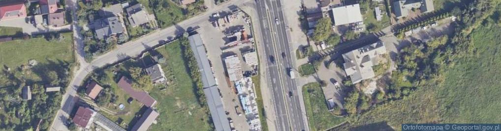 Zdjęcie satelitarne Janiszewska ul.