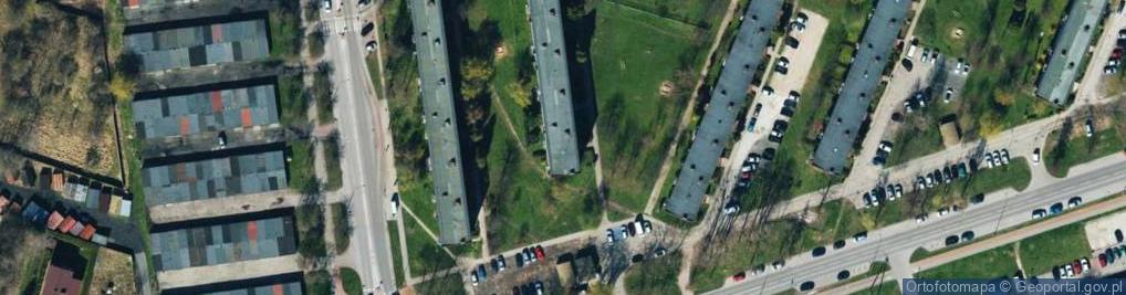 Zdjęcie satelitarne Jagiellońska ul.