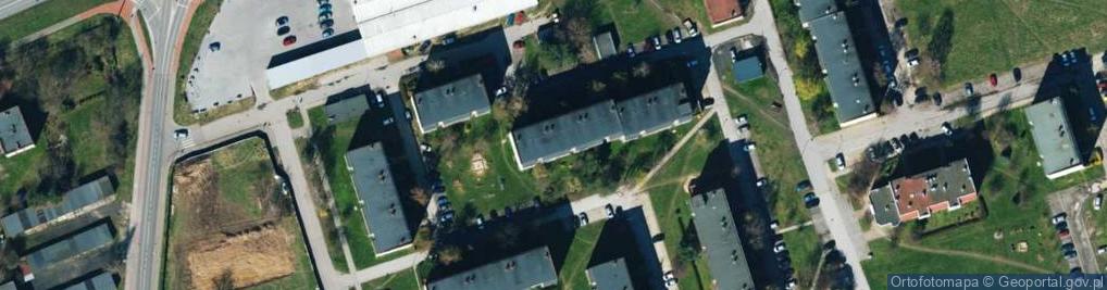 Zdjęcie satelitarne Jagiellońska ul.