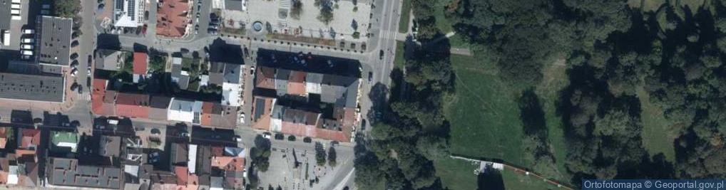 Zdjęcie satelitarne Jana Pawła II ul.