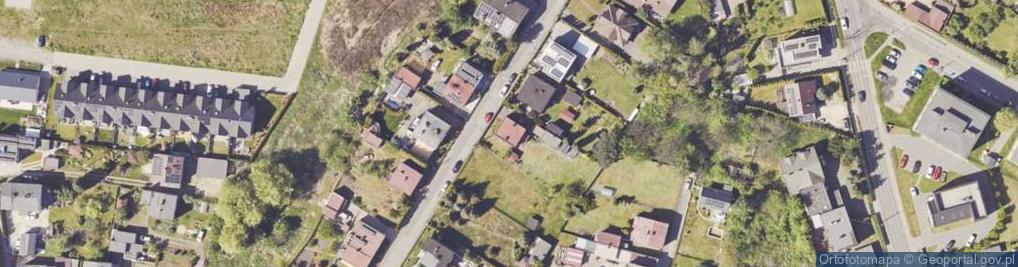 Zdjęcie satelitarne Jastrzębia ul.