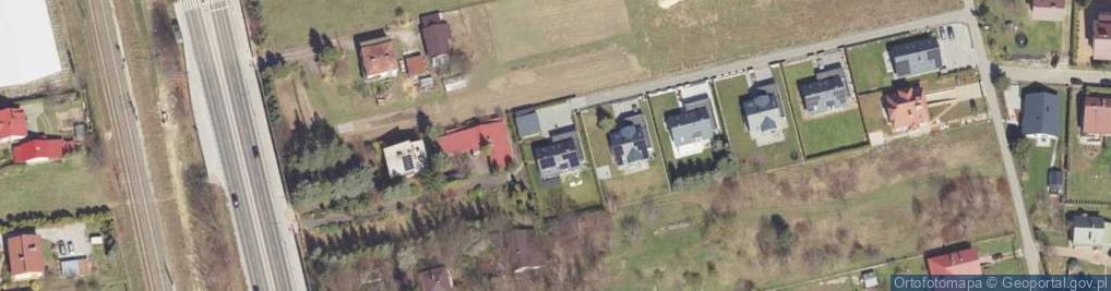 Zdjęcie satelitarne Jabłoni ul.