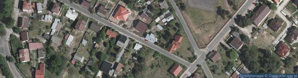 Zdjęcie satelitarne Jana Pawła II ul.