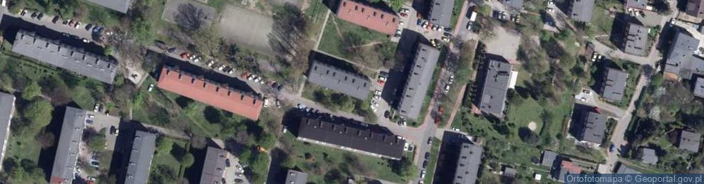 Zdjęcie satelitarne Janke-Waltera Zygmunta, gen. ul.