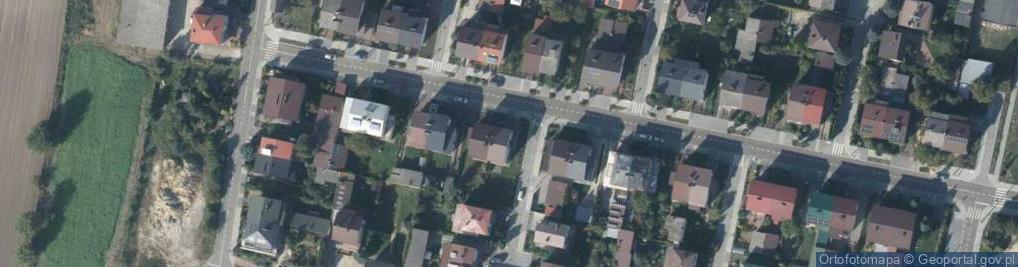 Zdjęcie satelitarne Jana Pawła II ul.