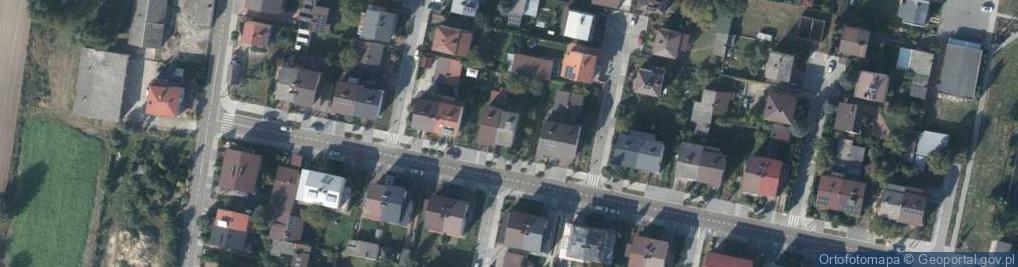 Zdjęcie satelitarne Jana Pawła II ul.