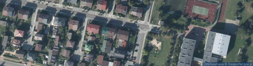 Zdjęcie satelitarne Jana Pawła II ul.