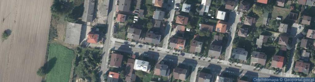 Zdjęcie satelitarne Jana Pawła II ul.