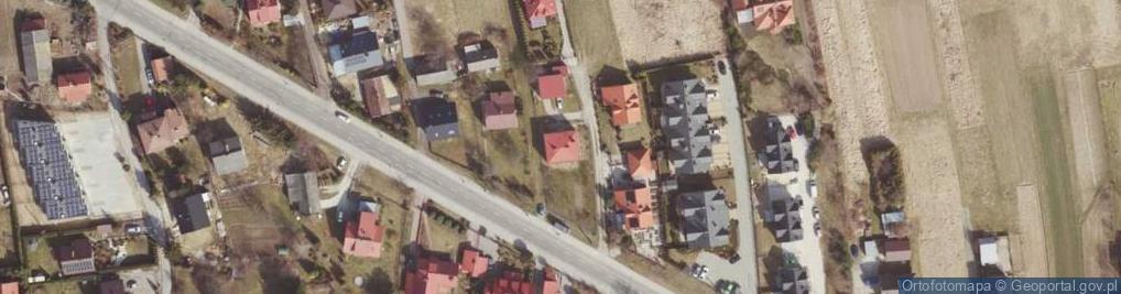 Zdjęcie satelitarne Jana Olbrachta ul.