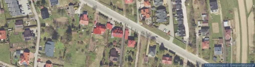 Zdjęcie satelitarne Jana Olbrachta ul.