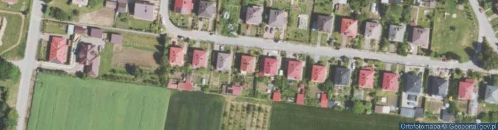 Zdjęcie satelitarne Jacentów ul.