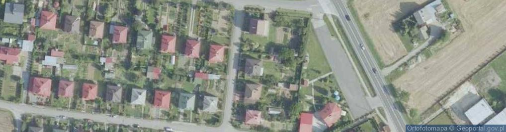 Zdjęcie satelitarne Jacentów ul.