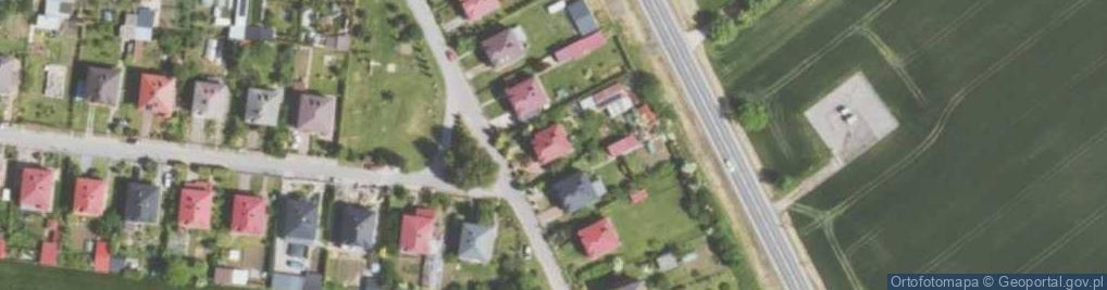 Zdjęcie satelitarne Jacentów ul.