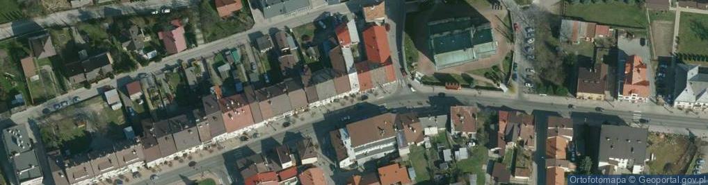 Zdjęcie satelitarne Jana Pawła II ul.