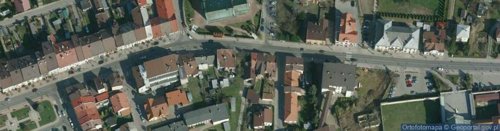 Zdjęcie satelitarne Jana Pawła II ul.