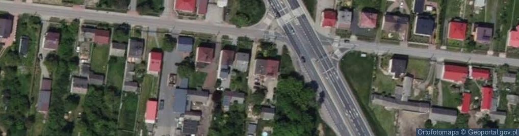 Zdjęcie satelitarne Jana Pawła II ul.