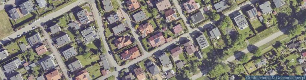 Zdjęcie satelitarne Jastrzębia ul.