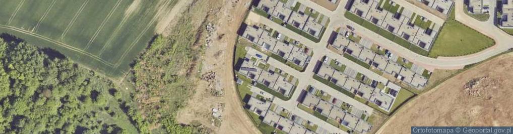 Zdjęcie satelitarne Jaskrowa ul.