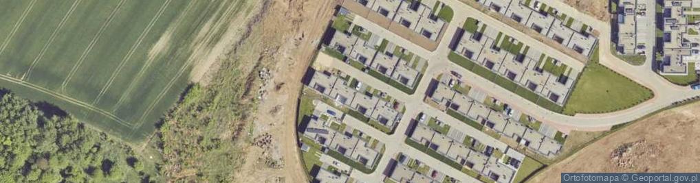 Zdjęcie satelitarne Jaskrowa ul.