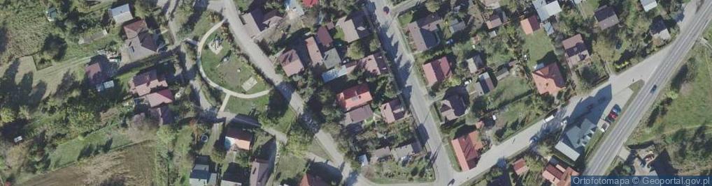 Zdjęcie satelitarne Jana Pawła II ul.