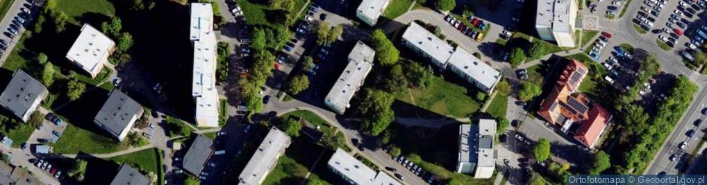 Zdjęcie satelitarne Jagiellońska ul.