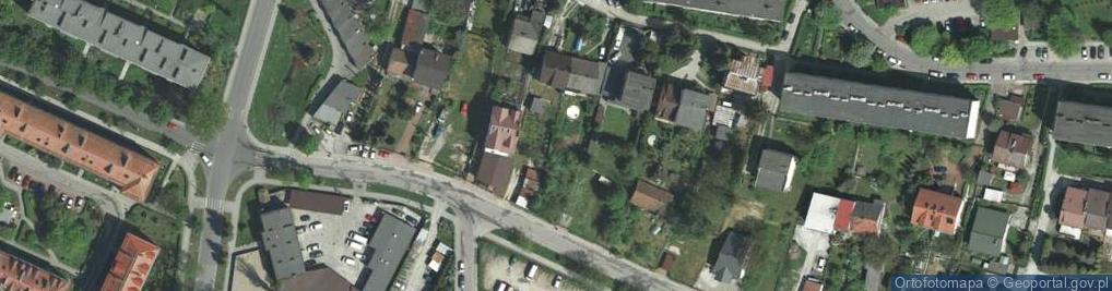 Zdjęcie satelitarne Jana Pawła II ul.