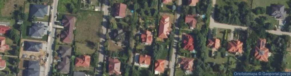 Zdjęcie satelitarne Jastrzębia ul.