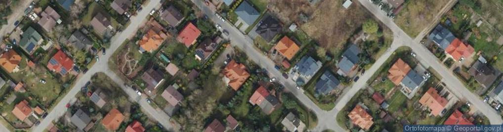 Zdjęcie satelitarne Jastrzębia ul.