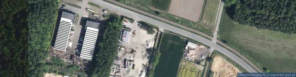 Zdjęcie satelitarne Jana Pawła II ul.