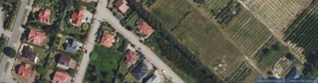 Zdjęcie satelitarne Jabłoni ul.