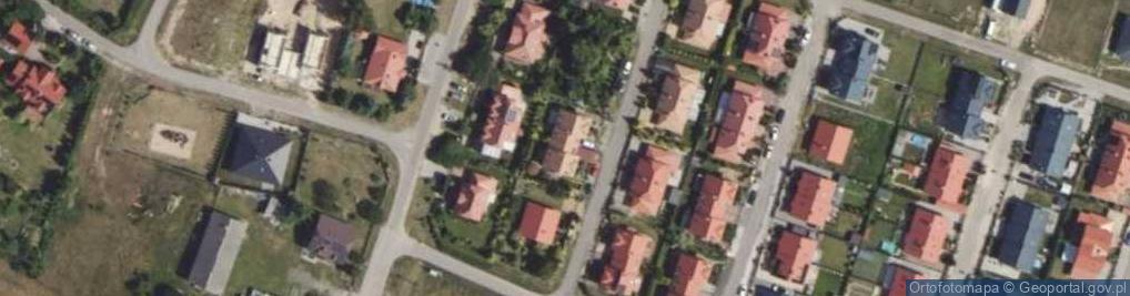 Zdjęcie satelitarne Jaworowa ul.