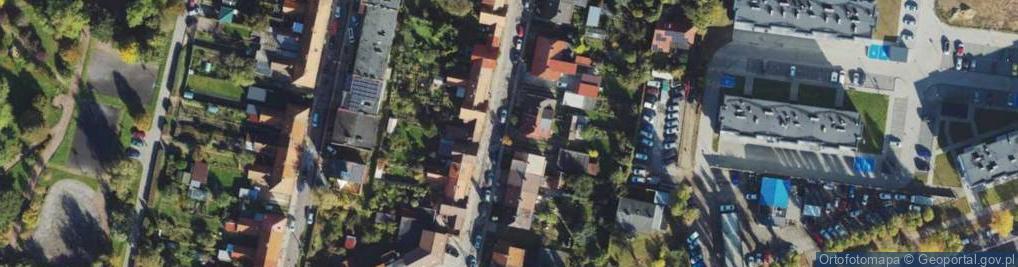 Zdjęcie satelitarne Jagiellońska ul.