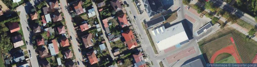 Zdjęcie satelitarne Jana Pawła II ul.